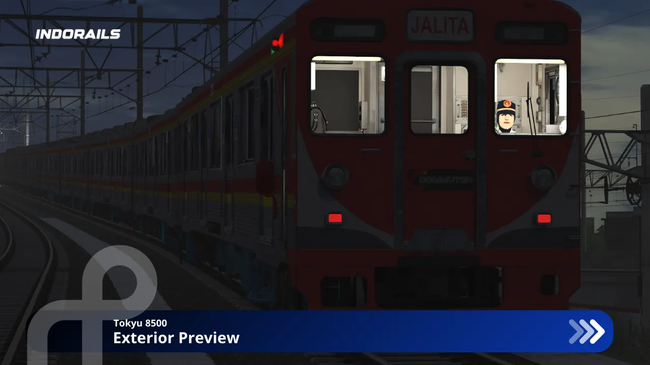 KRL Tokyu 8500 - Trainset - gambar 3