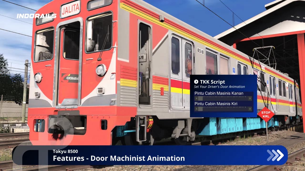 KRL Tokyu 8500 - Trainset - gambar 6